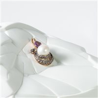 Pendentif Goldside Femme in Or Ametista 82027469 - 82027469